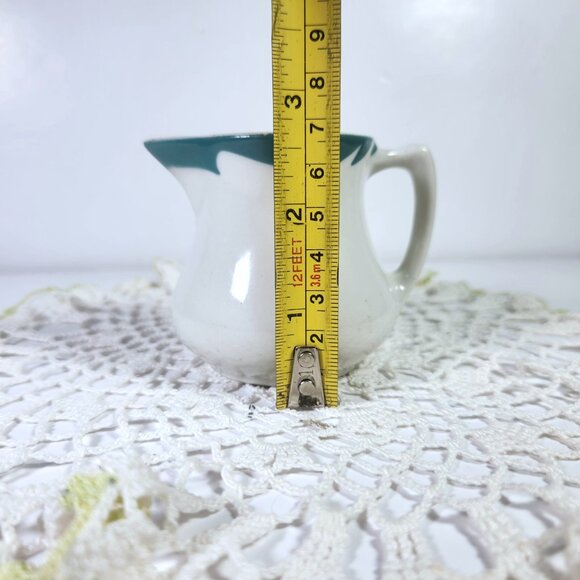 Restaurant Ware Small Individual Creamer Pitcher England Erica J E Heath Russell - Picture 7 of 8